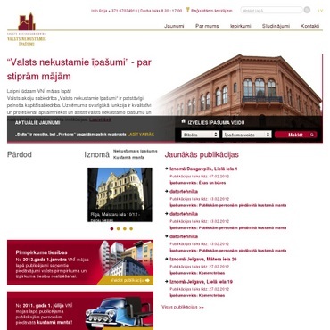 Valsts nekustamie īpašumi, VAS